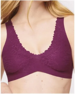 Produits populaires 17 Brassière Sloggi Zero Feel Lace (Wine)