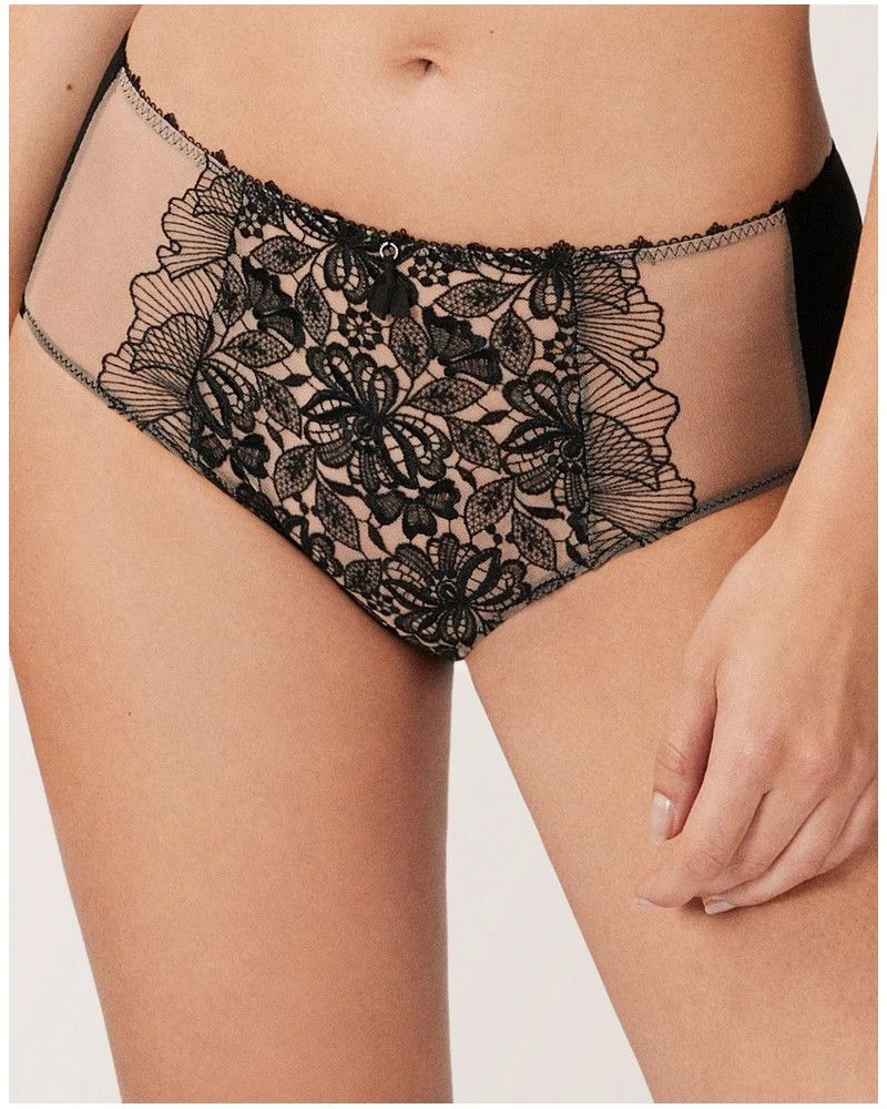 Culotte Empreinte Agathe (Noir) 1 Culotte Empreinte Agathe (Noir)