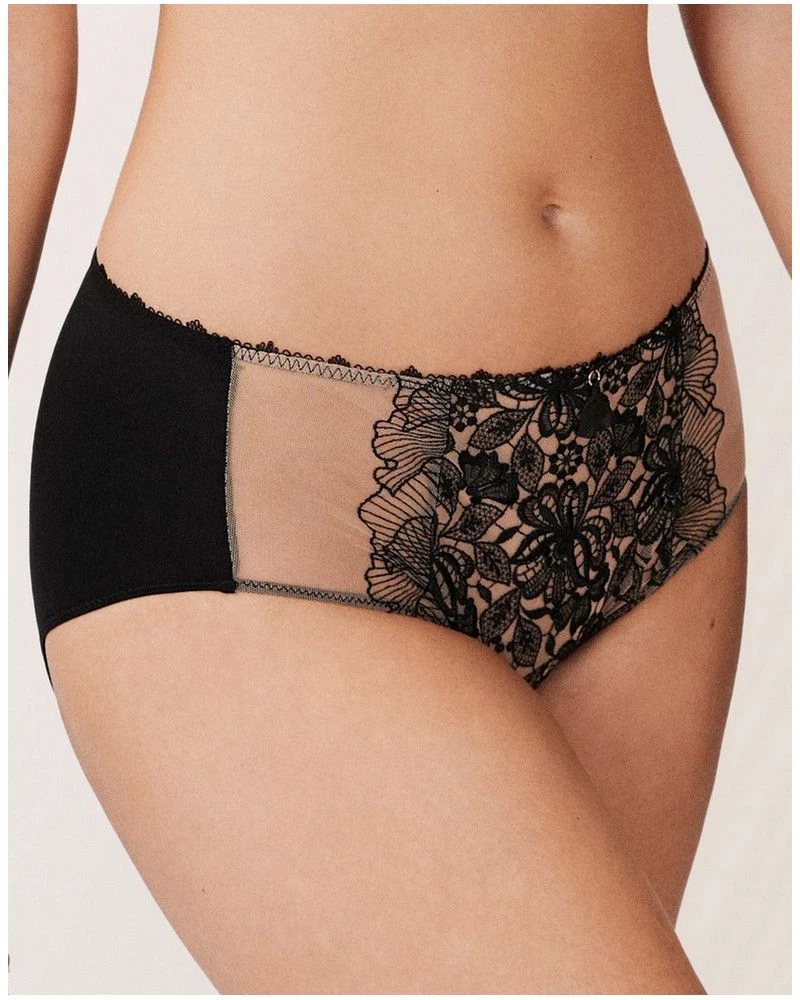 Culotte Empreinte Agathe (Noir) 2 Culotte Empreinte Agathe (Noir) – Image 2
