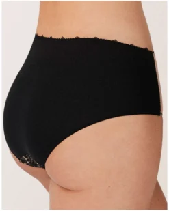 Culotte Empreinte Agathe (Noir) 5 Culotte Empreinte Agathe (Noir) -Aubade Lingerie Boutique culotte empreinte agathe noir 1 2