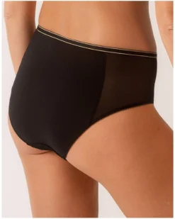 Culotte Empreinte Allure (Noir) -Aubade Lingerie Boutique culotte empreinte allure noir 3