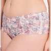 Culotte Mi-haute Sans Complexe Arum Mosaic (Imprimé Feuilles Graphiques)