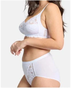 Culotte Sans Complexe Coton D'arum (Blanc) -Aubade Lingerie Boutique culotte sans complexe coton d arum blanc 2
