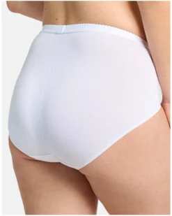 Culotte Sans Complexe Coton D'arum (Blanc) -Aubade Lingerie Boutique culotte sans complexe coton d arum blanc 3