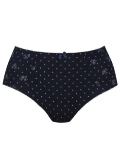 Aubade Lingerie Boutique -Aubade Lingerie Boutique culotte taille haute anita confort belvedere bleu profond 1