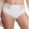 Culotte Taille Haute Chantelle Graphic Support (Blanc)