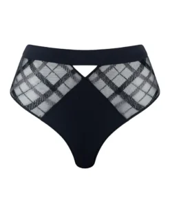 Culotte Taille Haute Louisa Bracq Albanach (Noir) -Aubade Lingerie Boutique culotte taille haute louisa bracq albanach noir 2