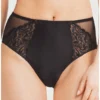 Culotte Taille Haute Louisa Bracq Electric Waves (Noir)