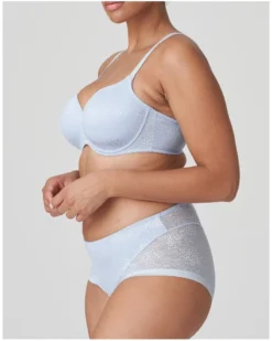 Culotte Taille Haute Prima Donna Twist Lumino (Pale Blue) -Aubade Lingerie Boutique culotte taille haute prima donna twist lumino pale blue 1