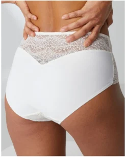 Simone Perele Culotte Taille Haute Simone Pérèle Karma (Naturel) -Aubade Lingerie Boutique culotte taille haute simone perele karma naturel 1