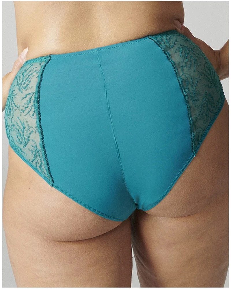 Simone Perele Culotte Taille Haute Simone Pérèle Opaline (Vert Emeraude) 2 Simone Perele Culotte Taille Haute Simone Pérèle Opaline (Vert Emeraude) – Image 2