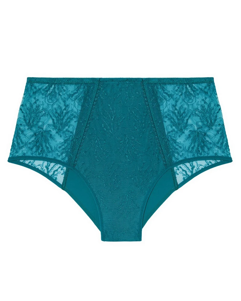 Simone Perele Culotte Taille Haute Simone Pérèle Opaline (Vert Emeraude) 3 Simone Perele Culotte Taille Haute Simone Pérèle Opaline (Vert Emeraude) – Image 3