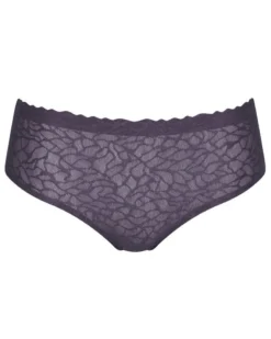 Culotte Taille Haute Sloggi Zero Feel Lace (Blueberry) -Aubade Lingerie Boutique culotte taille haute sloggi zero feel lace blueberry 2