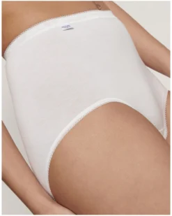 Culottes Basic + Maxi (Lot De 4) Sloggi (Blanc/Nightfall/Blueberry/Gris) -Aubade Lingerie Boutique culottes basic maxi lot de 4 sloggi blancnightfallblueberrygris 1