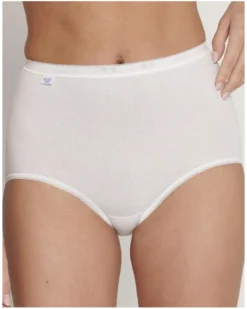 Culottes Basic + Maxi (Lot De 4) Sloggi (Blanc/Nightfall/Blueberry/Gris) -Aubade Lingerie Boutique culottes basic maxi lot de 4 sloggi blancnightfallblueberrygris 2