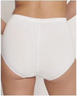 Culottes Basic + Maxi (Lot De 4) Sloggi (Blanc/Nightfall/Blueberry/Gris) -Aubade Lingerie Boutique culottes basic maxi lot de 4 sloggi blancnightfallblueberrygris 3