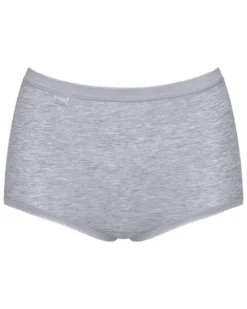 Culottes Basic + Maxi (Lot De 4) Sloggi (Blanc/Nightfall/Blueberry/Gris) -Aubade Lingerie Boutique culottes basic maxi lot de 4 sloggi blancnightfallblueberrygris 4