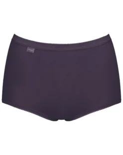 Culottes Basic + Maxi (Lot De 4) Sloggi (Blanc/Nightfall/Blueberry/Gris) -Aubade Lingerie Boutique culottes basic maxi lot de 4 sloggi blancnightfallblueberrygris 6