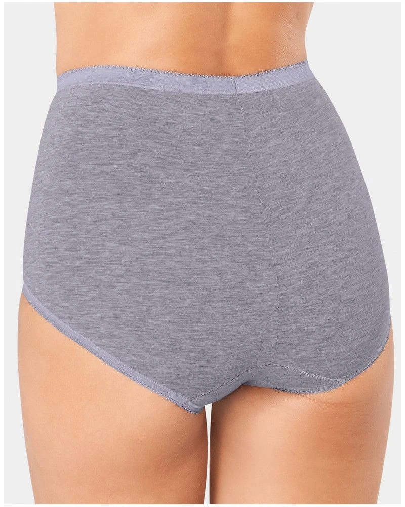 Culottes Maxi Sloggi Basic + (Lot De 4) (Gris) 2 Culottes Maxi Sloggi Basic + (Lot De 4) (Gris) – Image 2