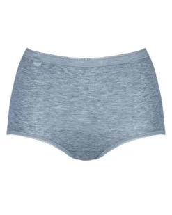 Culottes Maxi Sloggi Basic + (Lot De 4) (Gris) 6 Culottes Maxi Sloggi Basic + (Lot De 4) (Gris) -Aubade Lingerie Boutique culottes maxi sloggi basic lot de 4 gris 2