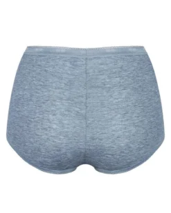 Culottes Maxi Sloggi Basic + (Lot De 4) (Gris) 7 Culottes Maxi Sloggi Basic + (Lot De 4) (Gris) -Aubade Lingerie Boutique culottes maxi sloggi basic lot de 4 gris 3