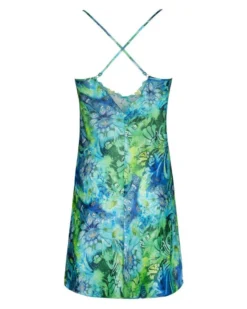 Nuisette Sexy Lise Charmel Grâce Aquatique (Floral Aqua) -Aubade Lingerie Boutique nuisette sexy lise charmel grace aquatique floral aqua 2