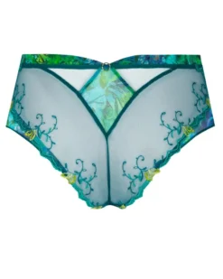 Shorty Lise Charmel Grâce Aquatique (Floral Aqua) -Aubade Lingerie Boutique shorty lise charmel grace aquatique floral aqua 2
