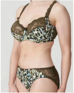 Slip Brésilien Prima Donna Madison (Olive Green) -Aubade Lingerie Boutique slip bresilien prima donna madison olive green 3