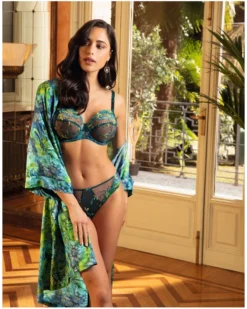 Slip Fantaisie Lise Charmel Grâce Aquatique (Floral Aqua) 7 Slip Fantaisie Lise Charmel Grâce Aquatique (Floral Aqua) -Aubade Lingerie Boutique slip fantaisie lise charmel grace aquatique floral aqua 3