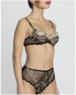 Slip Haut Lise Charmel Déesse En Glam (Or Glamour) -Aubade Lingerie Boutique slip haut lise charmel deesse en glam or glamour 1