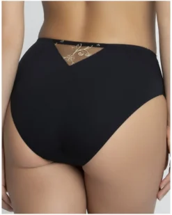 Slip Haut Lise Charmel Déesse En Glam (Or Glamour) -Aubade Lingerie Boutique slip haut lise charmel deesse en glam or glamour 3