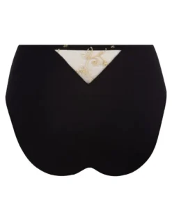 Slip Haut Lise Charmel Déesse En Glam (Or Glamour) -Aubade Lingerie Boutique slip haut lise charmel deesse en glam or glamour 5