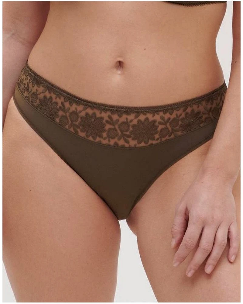 Simone Perele Slip Simone Pérèle Amazone (Vert Nomade) 2 Simone Perele Slip Simone Pérèle Amazone (Vert Nomade) – Image 2