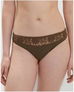 Simone Perele Slip Simone Pérèle Amazone (Vert Nomade)