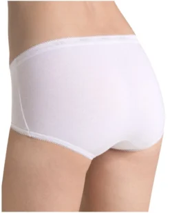 Slips Midi Basic + Sloggi (Lot De 4) -Aubade Lingerie Boutique slips midi basic sloggi lot de 4 1
