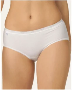 Slips Midi Basic + Sloggi (Lot De 4) -Aubade Lingerie Boutique slips midi basic sloggi lot de 4 2