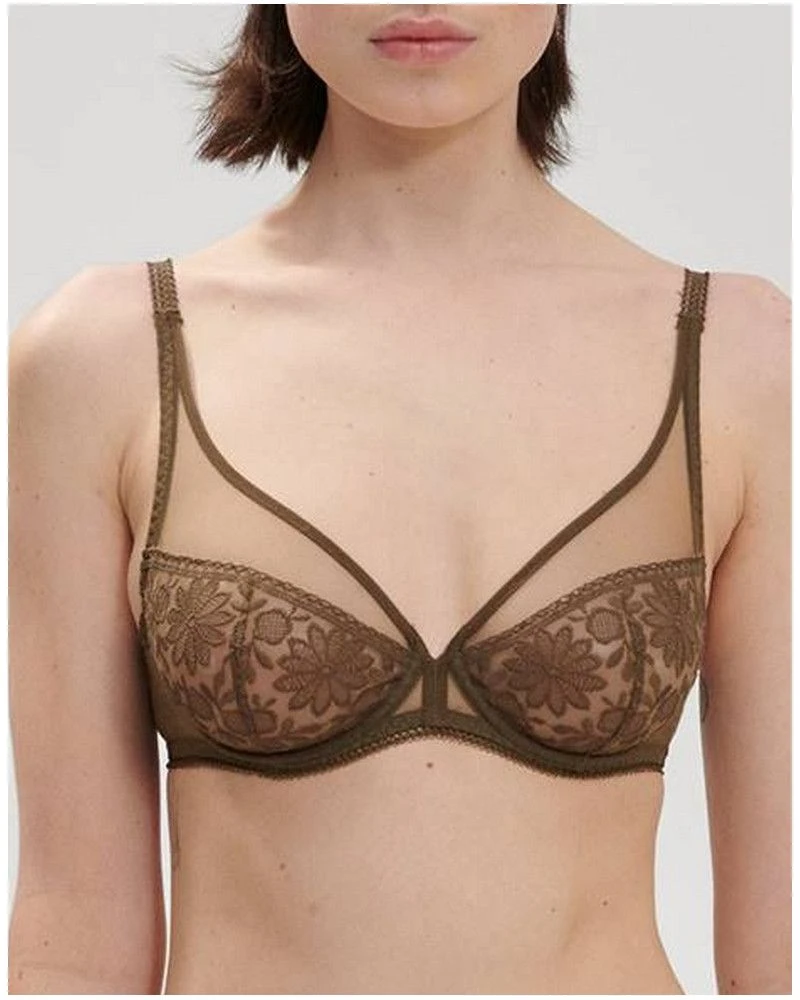 Simone Perele Soutien-gorge Armature Décolleté Plongeant Simone Pérèle Amazone (Vert Nomade) 1 Simone Perele Soutien-gorge Armature Décolleté Plongeant Simone Pérèle Amazone (Vert Nomade)