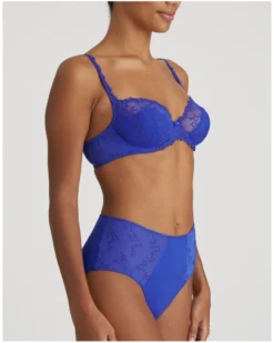 Soutien-gorge Coque Corbeille Plunge Marie Jo Nellie (Electric Blue) -Aubade Lingerie Boutique soutien gorge coque corbeille plunge marie jo nellie electric blue 2