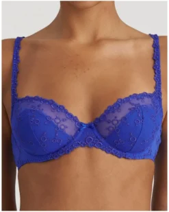 Soutien-gorge Coque Corbeille Plunge Marie Jo Nellie (Electric Blue)
