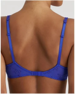 Soutien-gorge Coque Corbeille Plunge Marie Jo Nellie (Electric Blue) -Aubade Lingerie Boutique soutien gorge coque corbeille plunge marie jo nellie electric blue 3