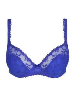 Soutien-gorge Coque Corbeille Plunge Marie Jo Nellie (Electric Blue) -Aubade Lingerie Boutique soutien gorge coque corbeille plunge marie jo nellie electric blue 4