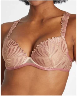 Soutien-gorge Coque Plunge Aubade Sensory Illusion (Silk Rose) -Aubade Lingerie Boutique soutien gorge coque plunge aubade sensory illusion silk rose 2