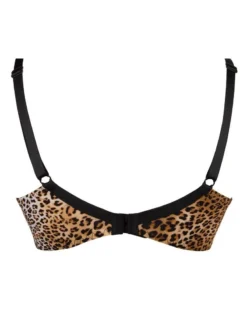 Soutien-gorge Corbeille Antigel Libre Panthère (Fauve Et Noir) -Aubade Lingerie Boutique soutien gorge corbeille antigel libre panthere fauve et noir 2