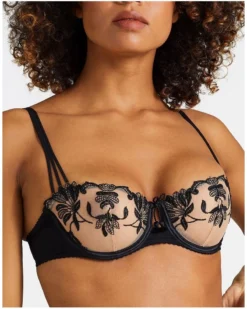 Soutien-gorge Corbeille Armatures Aubade Lovessence (Noir) -Aubade Lingerie Boutique soutien gorge corbeille armatures aubade lovessence noir 2