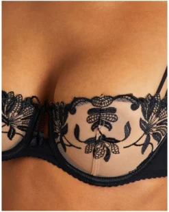 Soutien-gorge Corbeille Armatures Aubade Lovessence (Noir) -Aubade Lingerie Boutique soutien gorge corbeille armatures aubade lovessence noir 4
