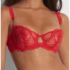 Soutien-gorge Corbeille Aubade Flowermania (Rouge Floral)