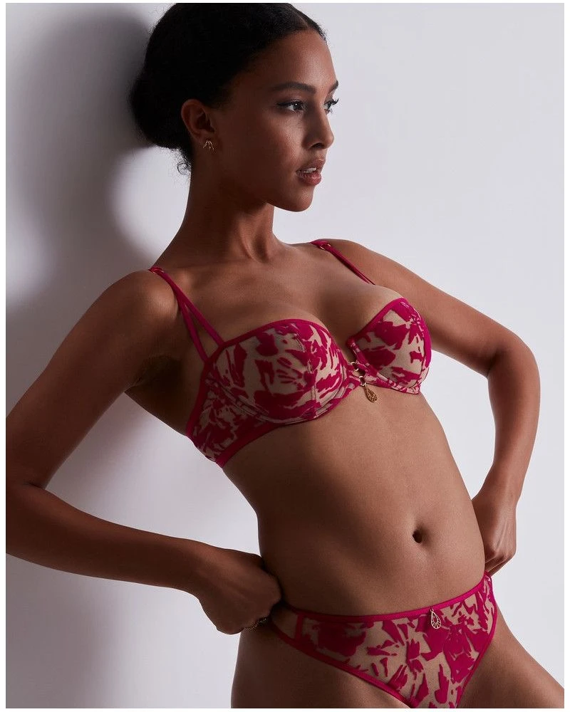 Soutien-gorge Corbeille Aubade Wild Vibration (Hot Pink) 5 Soutien-gorge Corbeille Aubade Wild Vibration (Hot Pink) – Image 5
