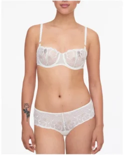 Soutien-gorge Corbeille Balconnet Chantelle Fleurs (Ivoire Doré) -Aubade Lingerie Boutique soutien gorge corbeille balconnet chantelle fleurs ivoire dore 2
