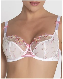 Soutien-gorge Corbeille Bien-être Lise Charmel Été Frivole (Blanc Frivole) -Aubade Lingerie Boutique soutien gorge corbeille bien etre lise charmel ete frivole blanc frivole 2