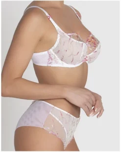 Soutien-gorge Corbeille Bien-être Lise Charmel Été Frivole (Blanc Frivole) -Aubade Lingerie Boutique soutien gorge corbeille bien etre lise charmel ete frivole blanc frivole 3
